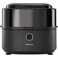 Heißluftfritteuse HAF1350DR schwarz, 1.350 Watt, Korb 6,7 Liter, mit Sichtfenster