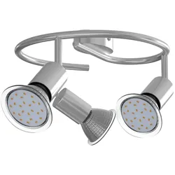 MONZANA® LED Deckenstrahler 3 Flammig Rund geschwungen