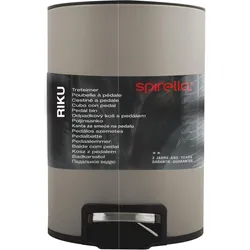 spirella Riku, Abfalleimer, Braun, Grau