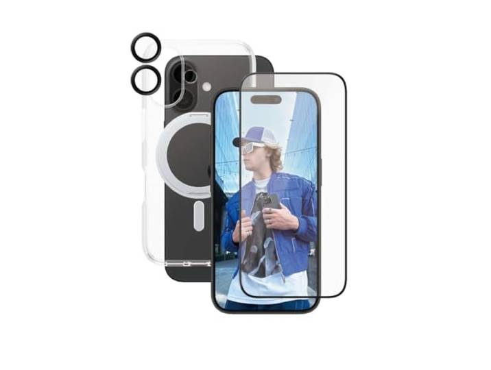 Panzer Glass Care Feature 3-in-1 Ceramic iPhone 16