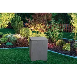 Gardenforma Abdeckung für 5kg Gasflaschen, Beton-Optik space grey Faser-Beton