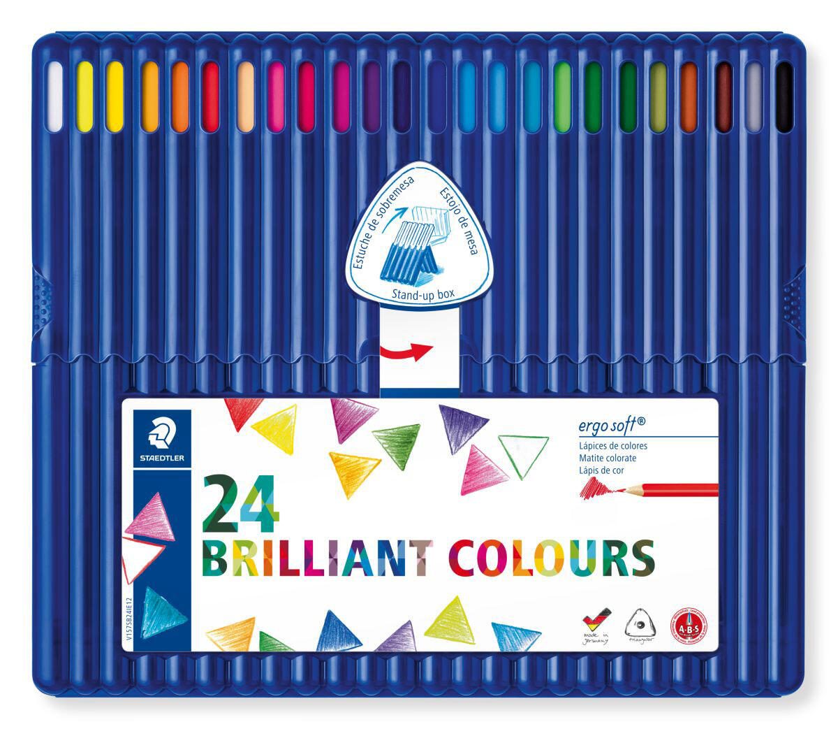 STAEDTLER Buntstifte ergosoft® 157 Mehrfarbig 157 SB24