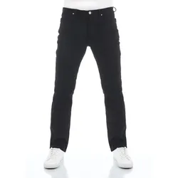 Lee Herren Jeans Brooklyn Straight - Regular Fit - Schwarz - Clean Black - Clean Black L452HFAE - 34W / 30L