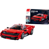 ModelBricks Roter Sportwagen, Konstruktionsspielzeug