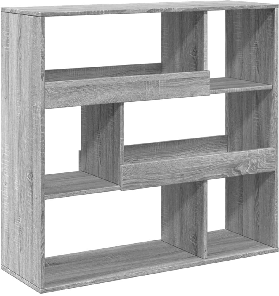vidaXL Cloison de séparation sonoma gris bois d'ingénierie