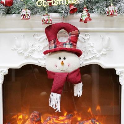Snug & Styled Christmas Door Hanging Decoration Festive Window & Door Ornaments For Holiday Home Decor snowman