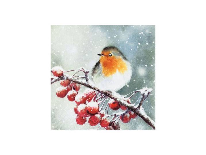 Servietten Hello Robin