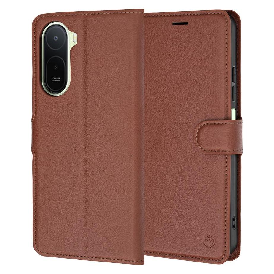 Techsuit - Leather Folio - Xiaomi Redmi A7 Pro 4G - Brown (Xiaomi Redmi A7 4G) (69913493)