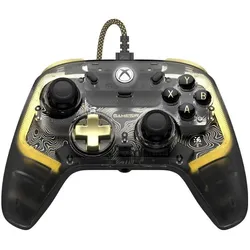 Gamesir K1 Flux wired (PC, Xbox One S, Xbox One X, Xbox Series S, Xbox Series X), Gaming Controller, Schwarz, Gold