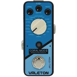 Valeton Coral Mod II (Bass, Gitarre), Effektpedal, Blau