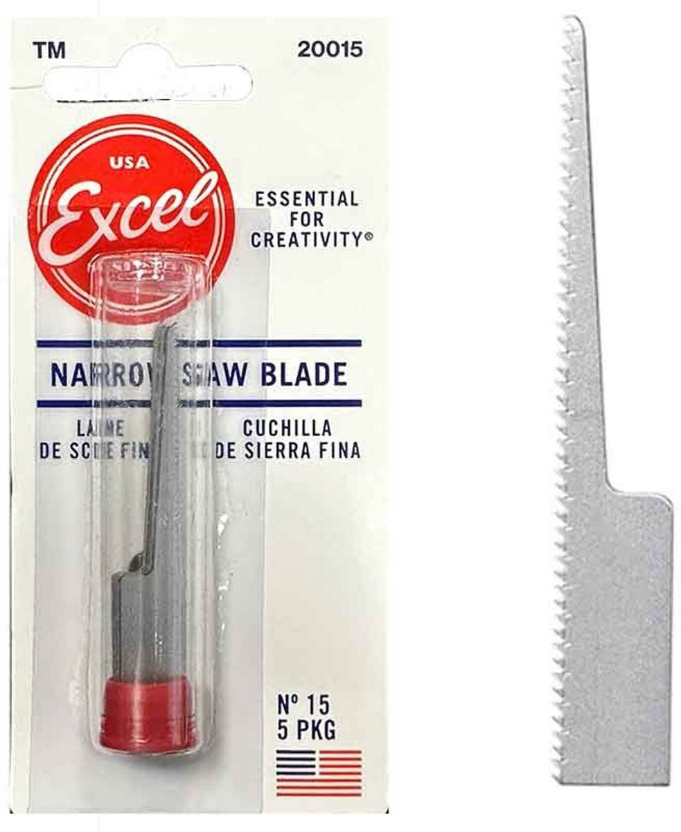 Excel No.15 Smal Zaagblad 20015 - 5 stuks