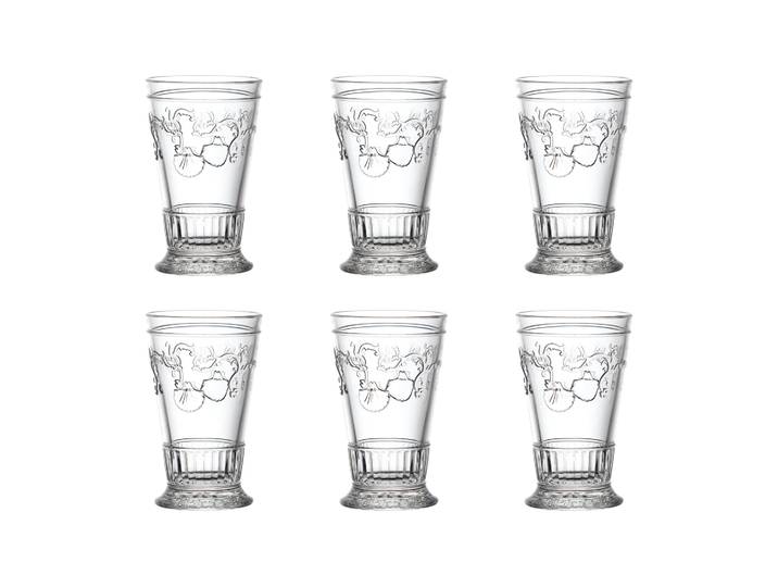 La Rochère Verre à long drink Versailles 33 cl, lot de 6 Transparent