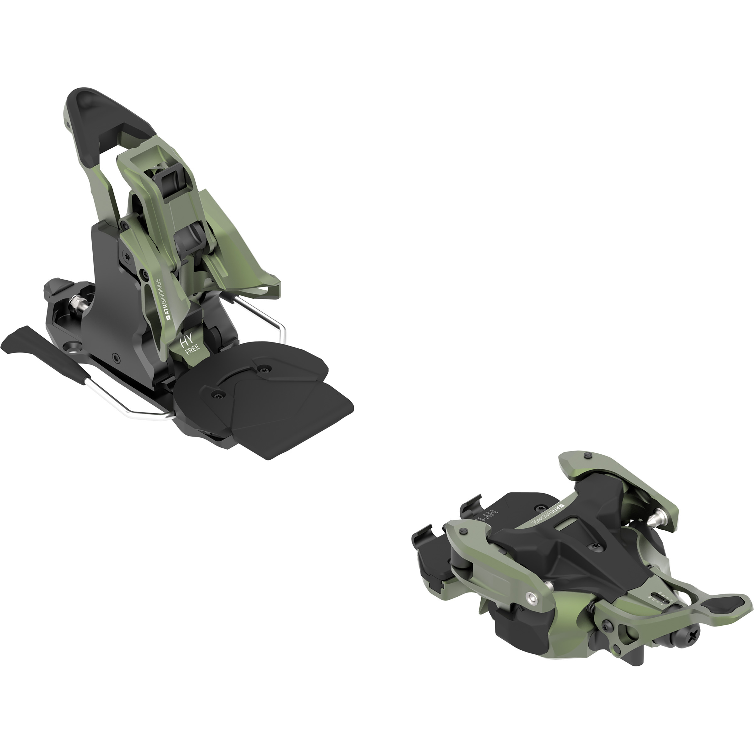 ATK Bindings HY 13 Free Freeridebindung Tourenbindungen weiss Größe 97mm Freeride | Skitour