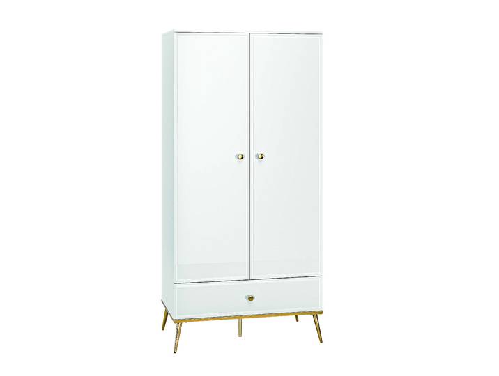 Kleiderschrank – GOLDIN 01 – Moderner Schrank mit Hochglanzfront