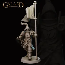 Queen's Knight Banner von Galaad Miniatures aus Escort the Queen