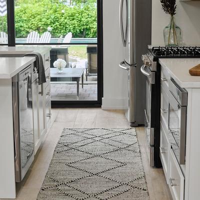 Tempaper Diamond Weave Handwoven Jute Area Rug