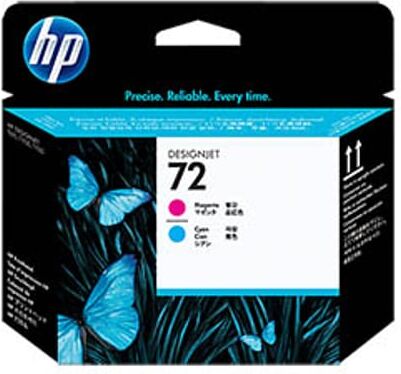 HP 72 ( C9383A) Cabeça de impressão magenta-ciano