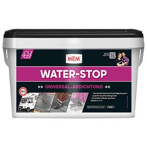 MEM Dichtmasse Water-Stop, 6kg, universal, grau, für innen & außen, wasserdicht