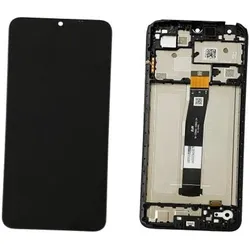 Xiaomi Redmi 12C LCD Display with Frame - Black (Display, Xiaomi Redmi 12C), Mobilgerät Ersatzteile, Schwarz