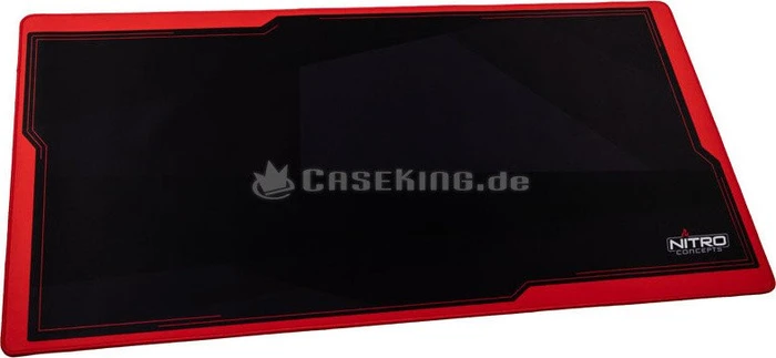 Nitro Concepts Deskmat DM12, 1200x600mm - schwarz/rot