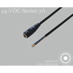 BKL 075913 - Adapterkabel, Aderendhülsen, 1500 mm, 2,5 mm, 24 V DC, 10 A