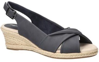 Easy Street Maureen - Womens 8 Navy Sandal W2