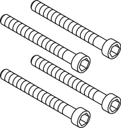 verrouillage hansgrohe M5 x 35 mm 97770000