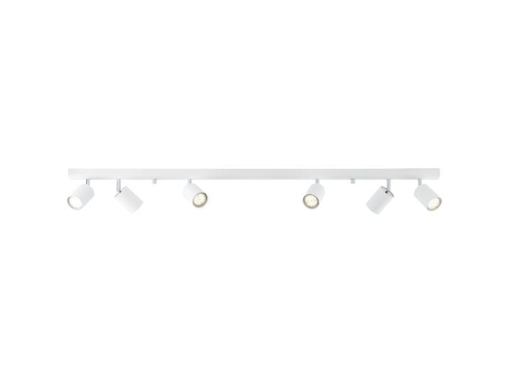 BRILLIANT Deckenstrahler Different , weiß, 6, H: 14,5cm, 1 Stk., Leuchten, Spotbalken 6flg weiß, Deckenstrahler