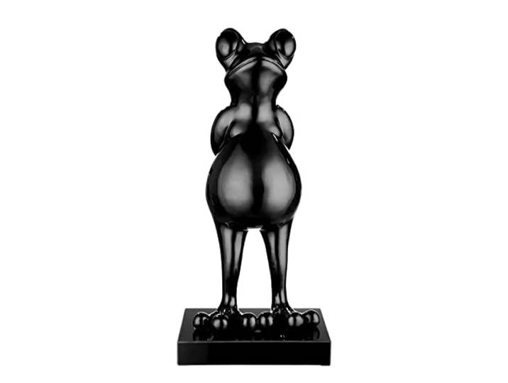 Casablanca Figurine décorative de qualité supérieure - Grenouille XL - Design Grenouille métallique - Décoration Moderne - Hauteur 68 cm