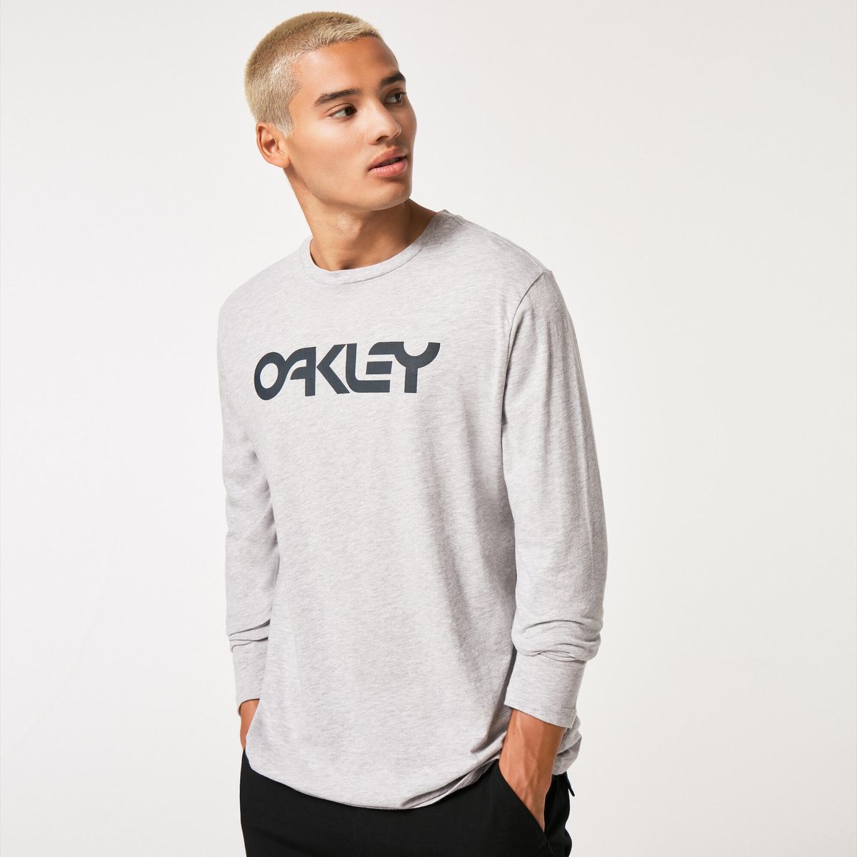 Oakley Mark II Long Sleeve Tee 2.0 granite heather (24L) L FOA404012-24L-L