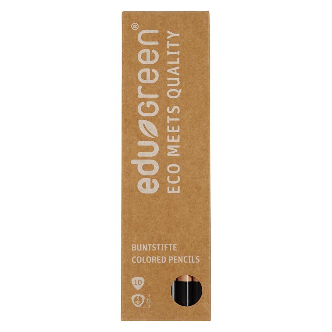 EDU3 Edugreen Jumbo Coloured Pencils (10x) (4260376467920)