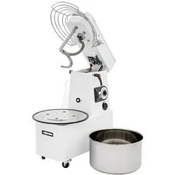 prismafood Spiral-Teigknetmaschine aufklappbar, stufenlos regulierbar, 32 Liter, 230 Volt