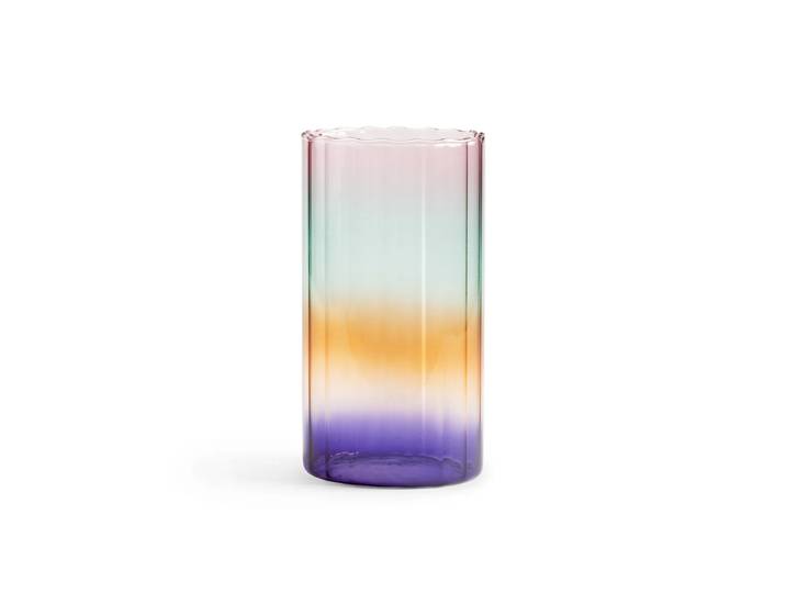 &klevering - Gradient Evening Vase 18,5 x Ø 10 cm, multicolor