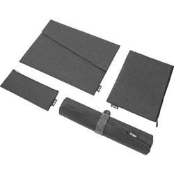Sigel BAB20 Zubehör Tasche Bundle Notebook Case M Organizer Set Desk Mat Recycled PET, Synthetischer Filz Passend für maximal: 35,6 cm (14) Dunkelgrau