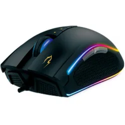 Gamdias Souris filaire Gamer Zeus P2 RGB (Noir) (Kabelgebunden), Maus, Schwarz