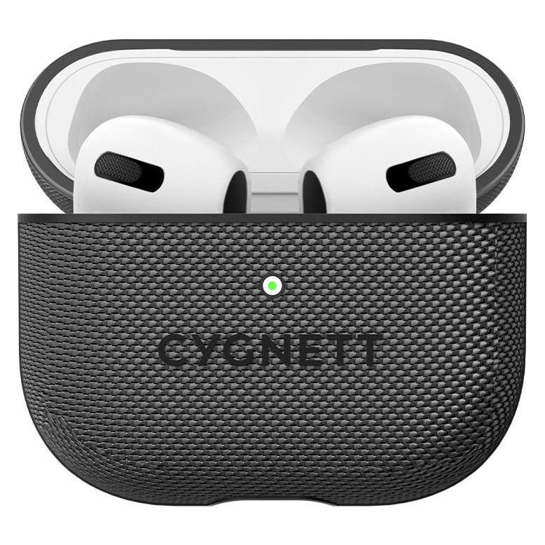 Cygnett TekView Pod Protective AirPods 3rd Gen Case - Black (Kopfhörer Hülle) (CY3901TEKVI)