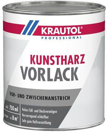 KRAUTOL Kunstharz Vorlack weiß, 414 x 0,75 l auf Palette