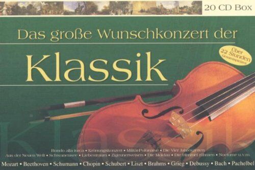 Various - Das große Wunschkonzert der Klassik - Preis vom 10.10.2026 11:48:34 h