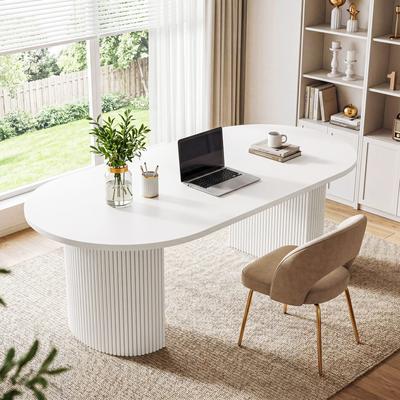 OEM 63-Inch Modern Executive Desk, Office Computer Desk, Work Desk Writing Table for Home Office