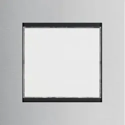 Elcom REN707Y LED-Info Modul hinterleuchtet, 76x76 mm, EB Edelstahl matt MODESTA
