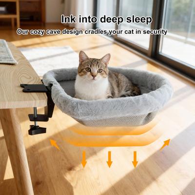 Inspire Essentials DeskNest Folding Cat Hammock Bed DeskNest Folding Cat Hammock Bed
