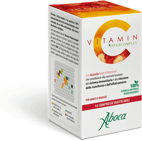 Aboca Vitamin C Naturcomplex Integratore con Vitamina C 14 Compresse