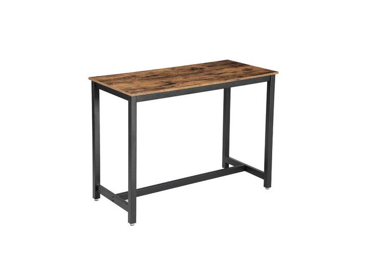 Hansiro Bartisch, Braun, 60x90x120 cm, Esszimmer, Barmöbel, Bartische