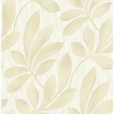 Seabrook Designs Martha Ikat Leaves Unpasted Wallpaper