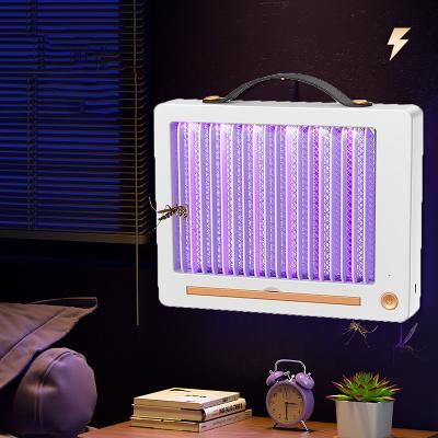 LightInthebox Indoor UV Bug Zapper 360 Degree Mosquito Insect Killer for Moth Wasp Fly Use in Bedroom Kitchen Office Restaurant USB Power Supply