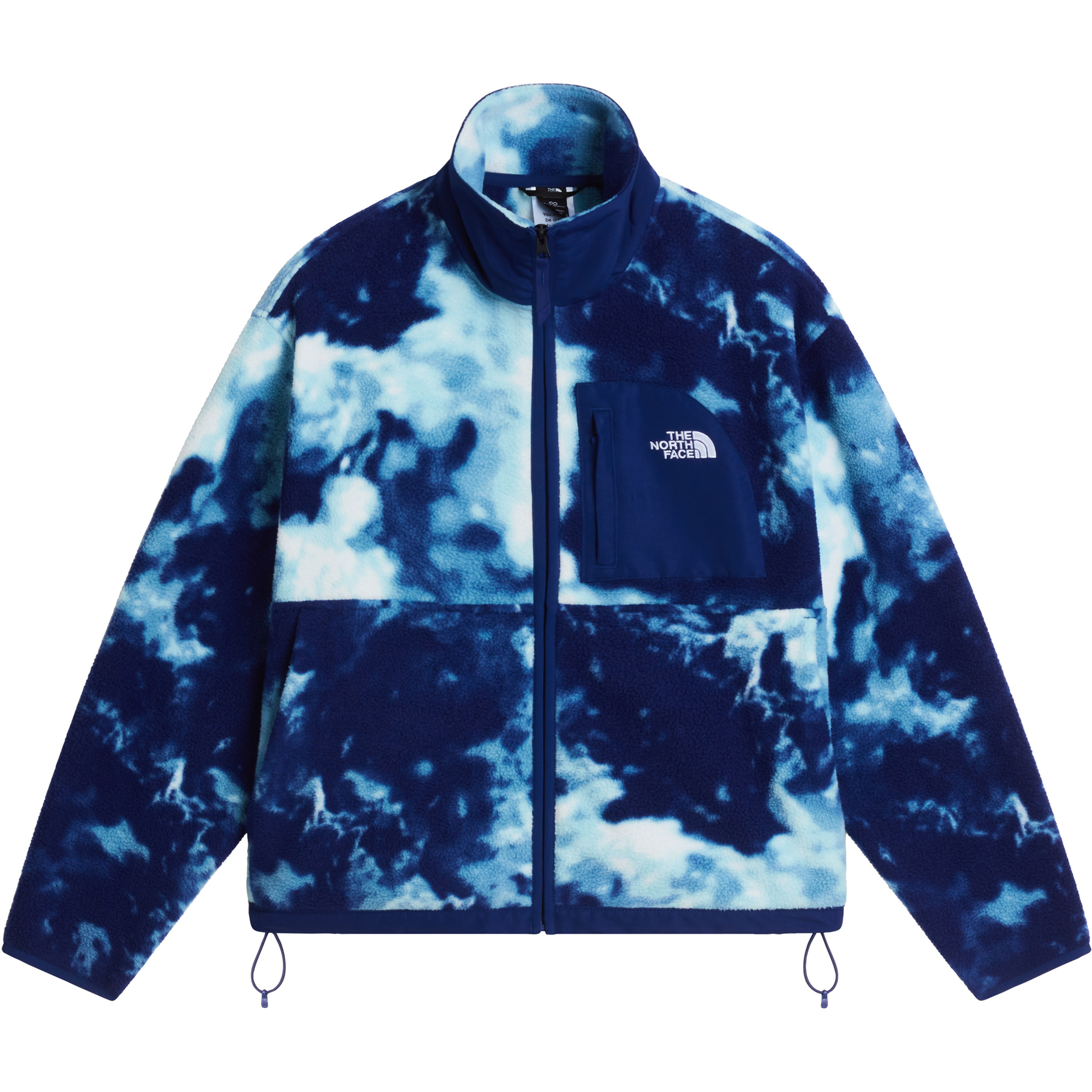 The North Face Yumiori Off Peak Print Damen Fleecejacke blau Größe M Lifestyle Wasserabweisend Wasserabweisend