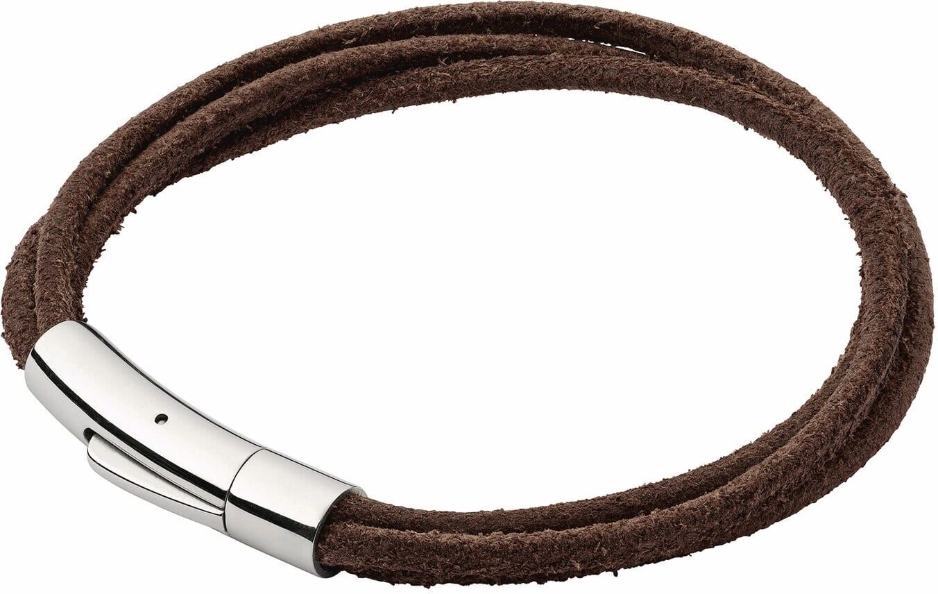 Mey & Edlich Wickelwerk-Armband Braun 01