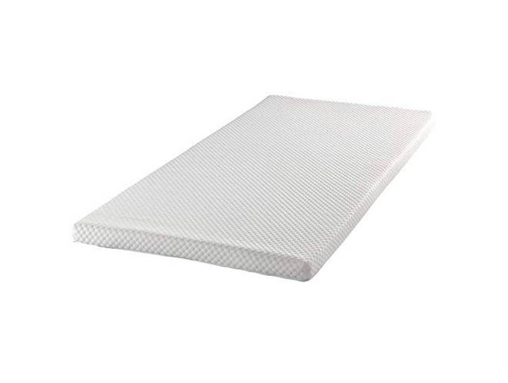Todocama Topper Viskoelastische Matratzenauflage 160 x 190 cm weiß