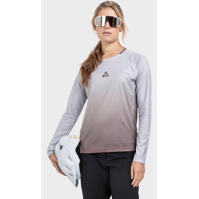 Funktionsshirt SCHÖFFEL "Longsleeve Style Koitere WMN", Damen, Gr. 46, 0390, lila, Oberstoff: 100% Polyester, Rundhals, Shirts Funktionsshirt