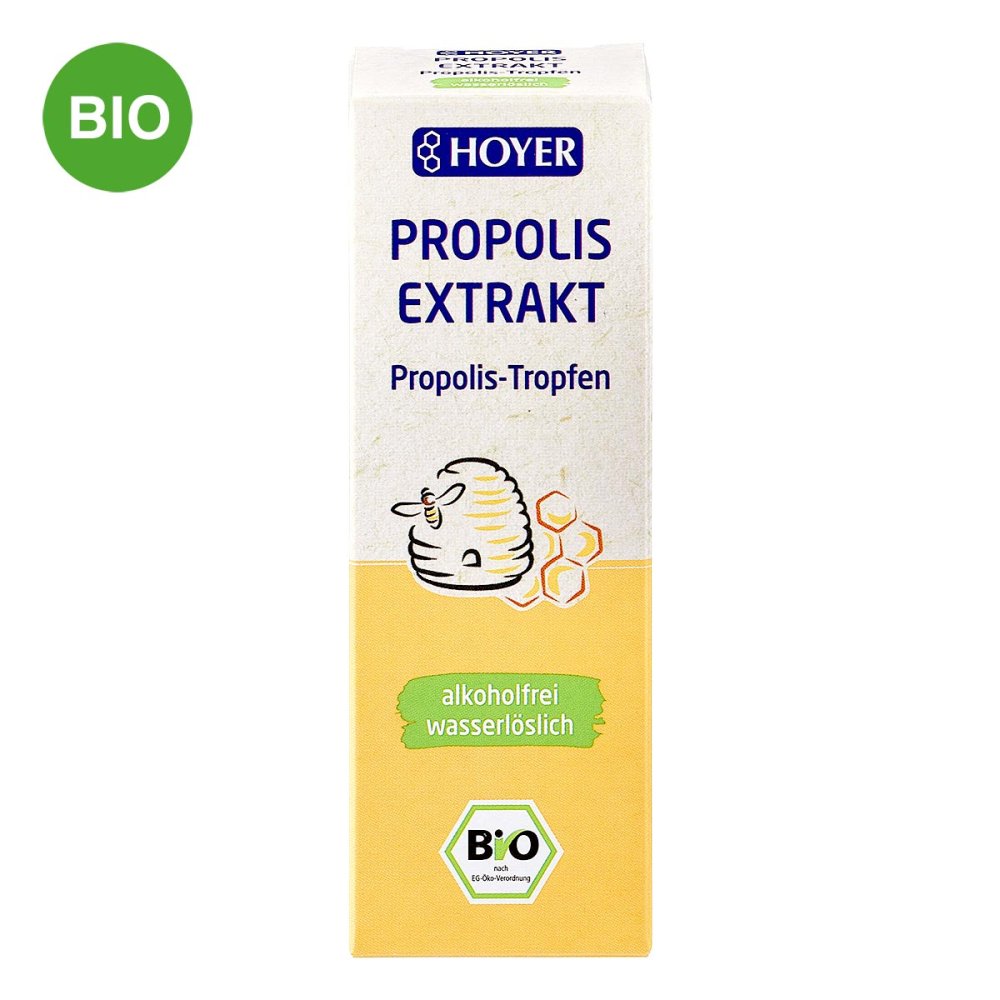 HOYER GmbH Hoyer Propolis Extrakt Bio alkoholfrei wasserlösl. 14437479